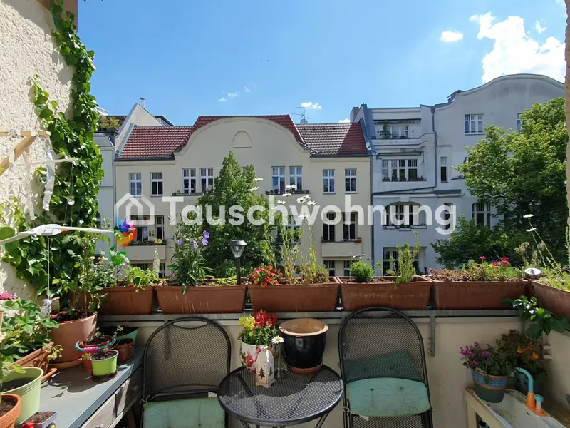 Tauschwohnung: Biete 3 Zi Charlottenburg gegen 4 Zi mitGarten — photo 1